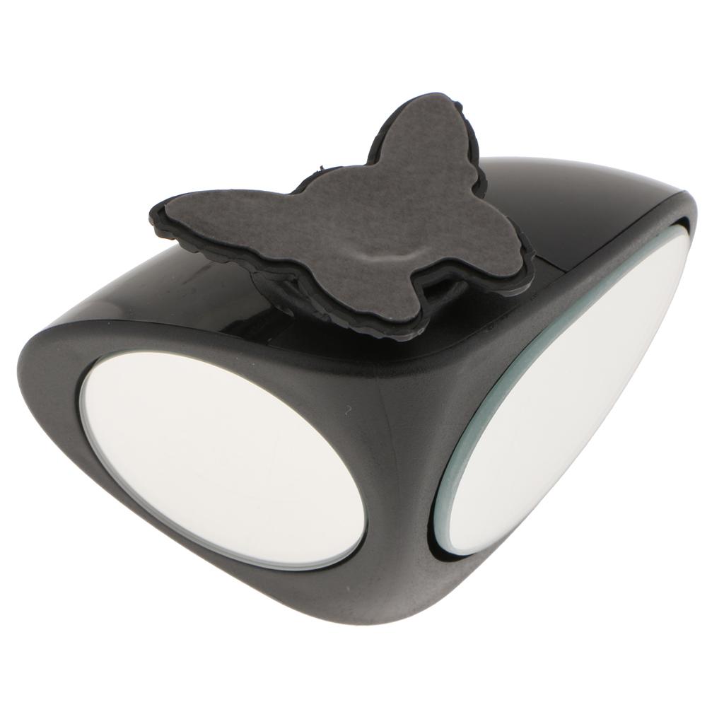 Waterproof Mirror - 2 in 1 Car Blind Spot Mirror Wide Angle Mirror 360 Rotation Adjustable Convex Rear View Mirror View Front Wheel Car Mirror