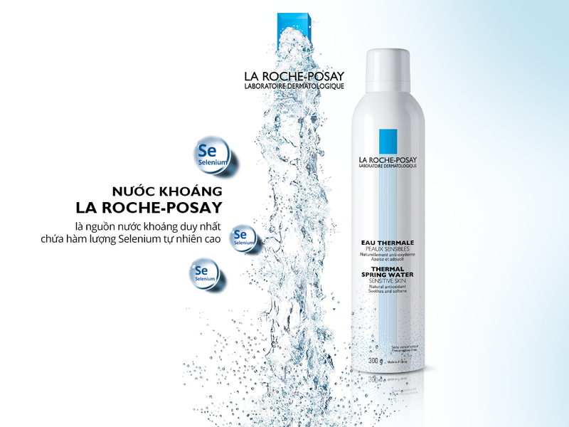 Nước Xịt Khoáng La Roche-Posay Giúp Làm Dịu &amp; Bảo Vệ Da 300ml