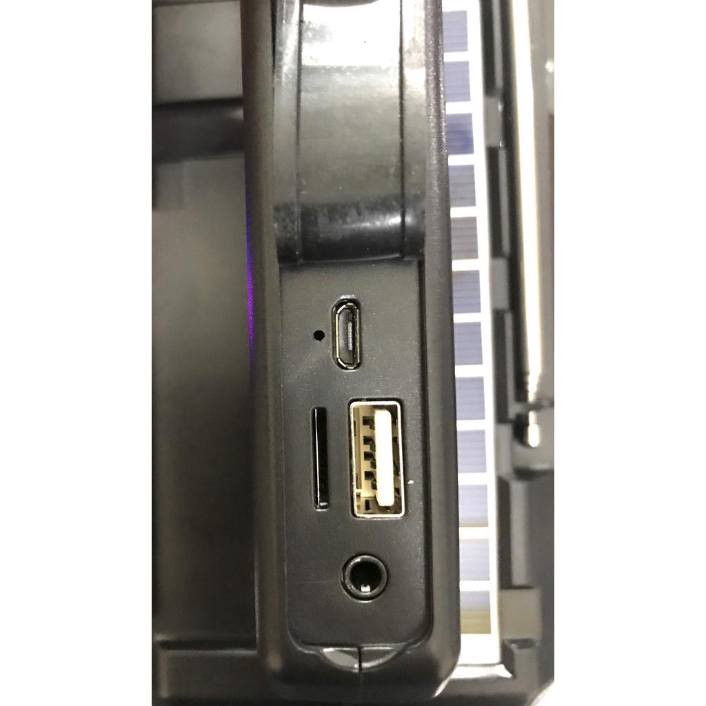 Loa Bluetooth M2021 nghe nhạc kết hợp đèn pin siêu sáng - Thiết kế hiện đại, bass trầm ấm - Đầy đủ kết nối Bluetooth