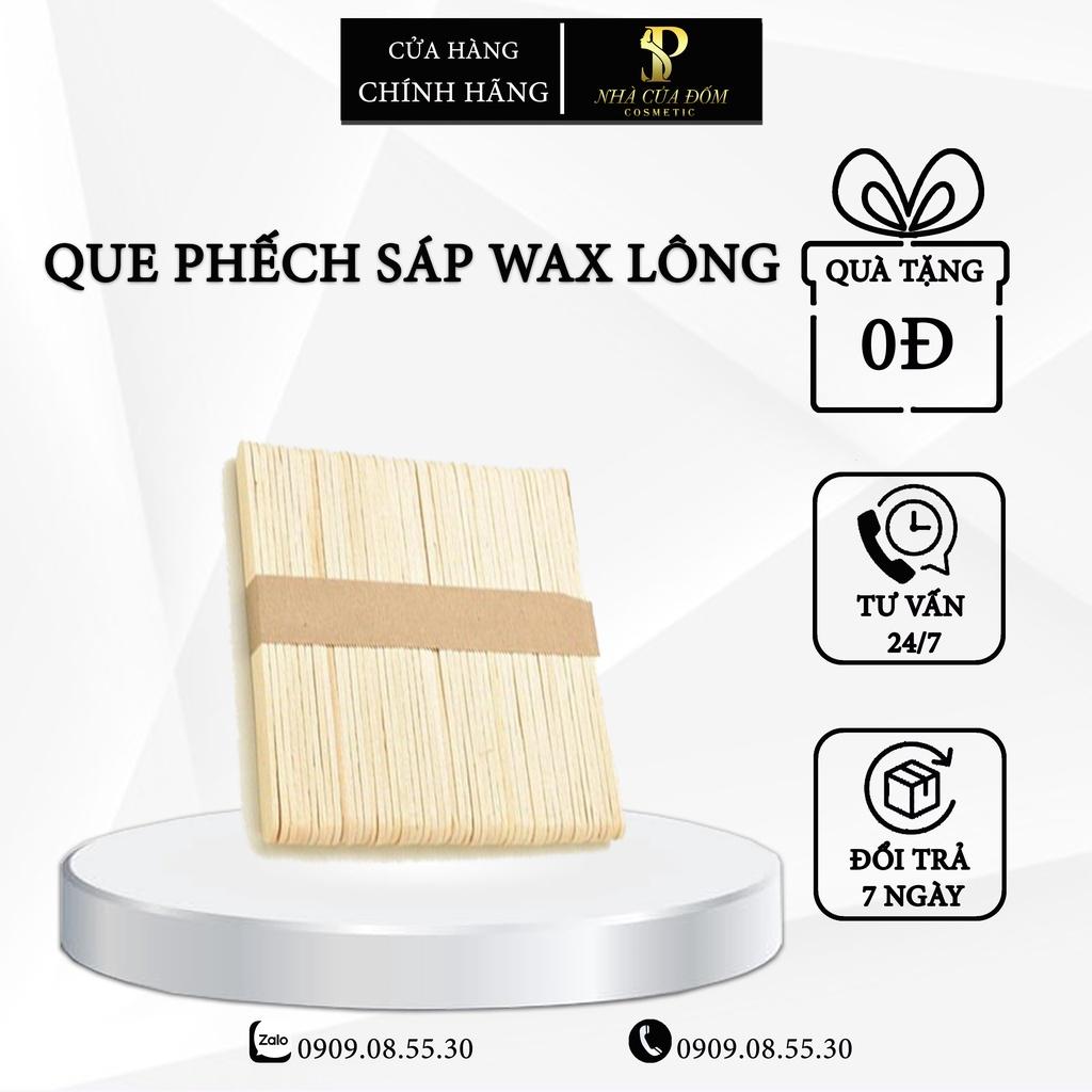 10 Que Gỗ Phết Sáp Wax Lông dài 15cm