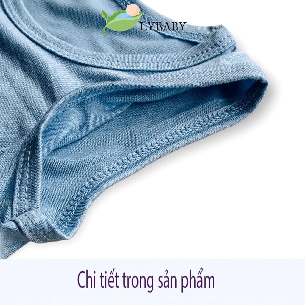 Áo ba lỗ cho bé trai bé gái chất thun lạnh thoáng mát LYBABY ABL02