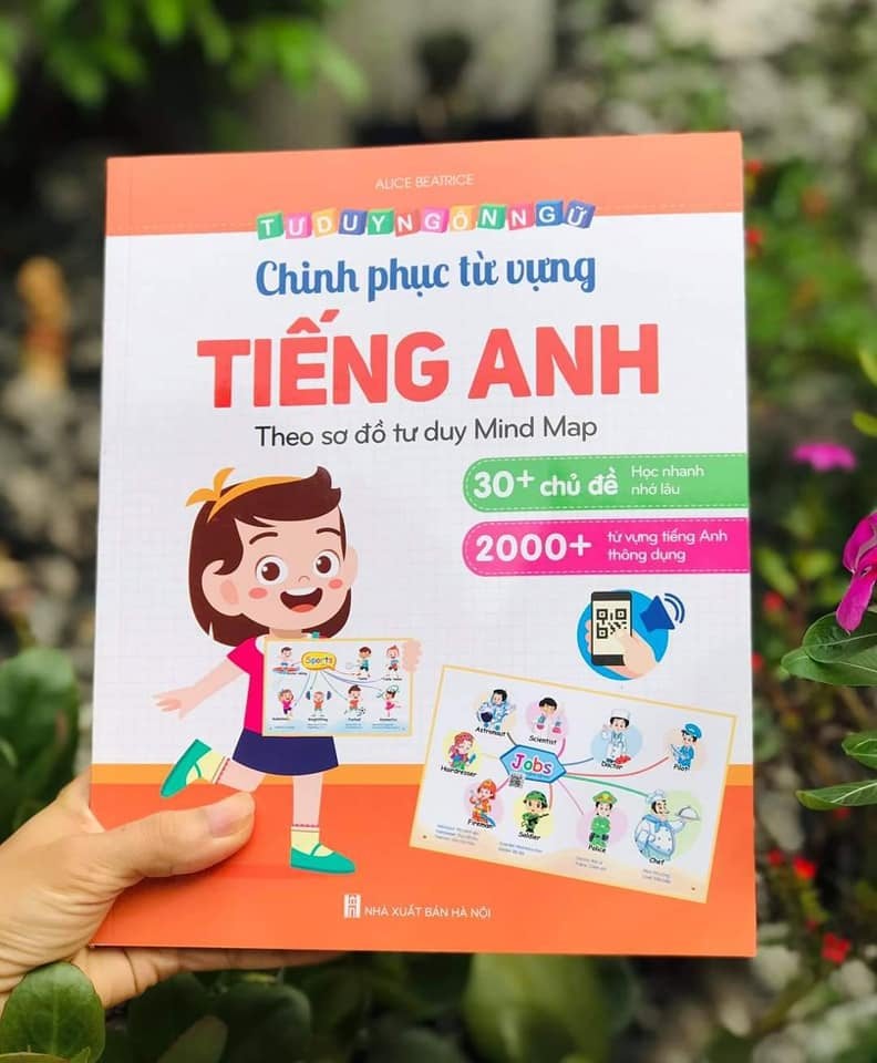 CHINH PHỤC TỪ VỰNG TIẾNG ANH - THEO SƠ ĐỒ TƯ DUY MIND MAP – TẶNG KÈM FILE ĐỌC TIẾNG ANH GIỌNG CHUẨN BẢN ĐỊA NXB Hà Nội