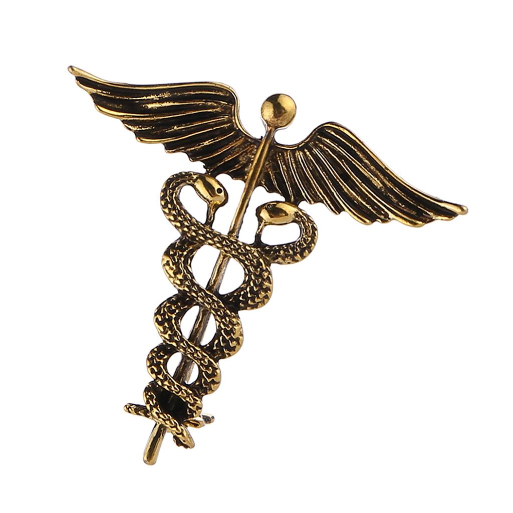 Mens Angel Wings Suit Brooch Badge Pins Collar Lapel Corsage