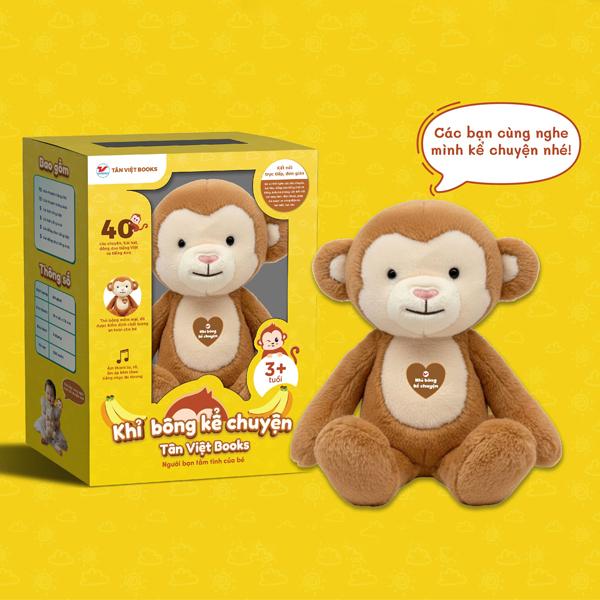 Khỉ Bông Kể Chuyện - Món Quà Trí Tuệ Cho Bé