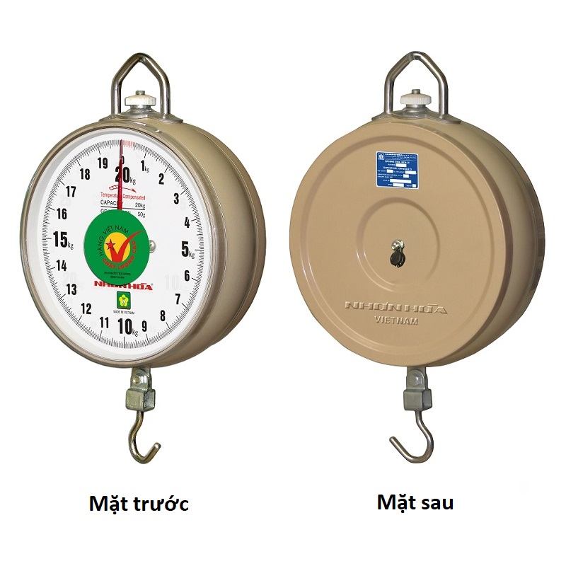 Cân Treo Một Mặt Số Nhơn Hòa NHGS-20-1F - Hàng Chính Hãng