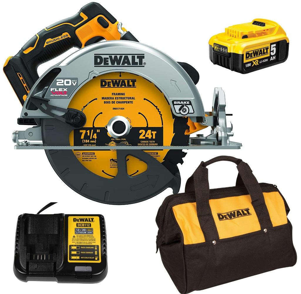 MÁY CƯA CẦM TAY 20V/60V DEWALT DCS573P1- HÀNG CHÍNH HÃNG