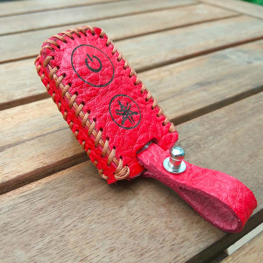 Bao da chìa smartkey Yamaha Handmade