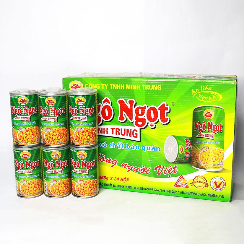 Ngô Ngọt Minh Trung lốc 3 lon - NGONGOT 3