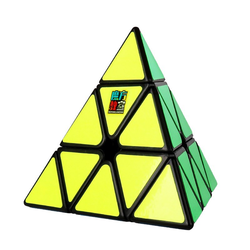 Rubik Tam Giác Pyraminx 3x3 Cao Cấp - Tặng Đế Kê Rubik Siêu Xịn