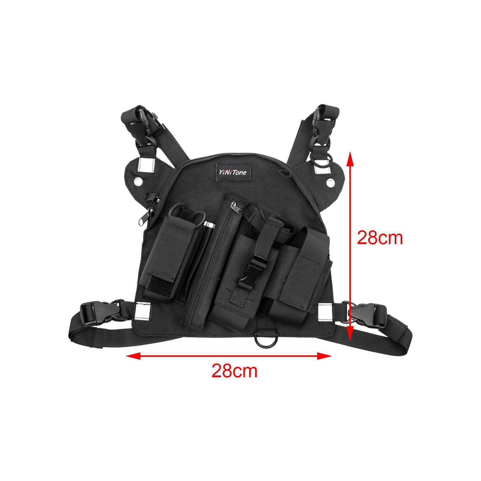 Talkies Radio Chest Harness Radio Chest Harness Bag for Hiking Adults