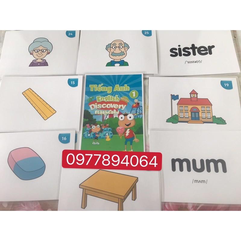 Flashcards Tiếng Anh lớp 1 mới nhất 2020️