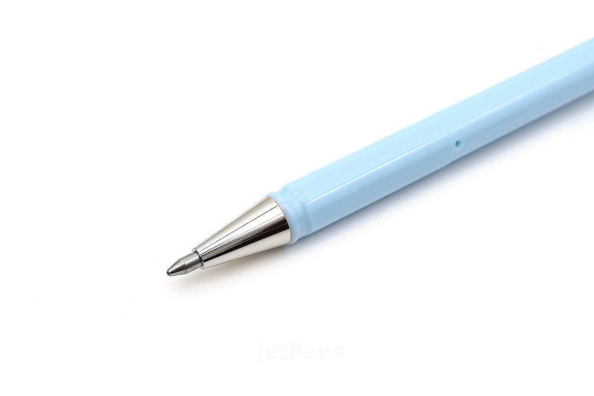 Bút Gel Sữa Dạ Quang Pentel Hybird Milky - 0.8mm - Màu xanh dương pastel (Pastel Blue)