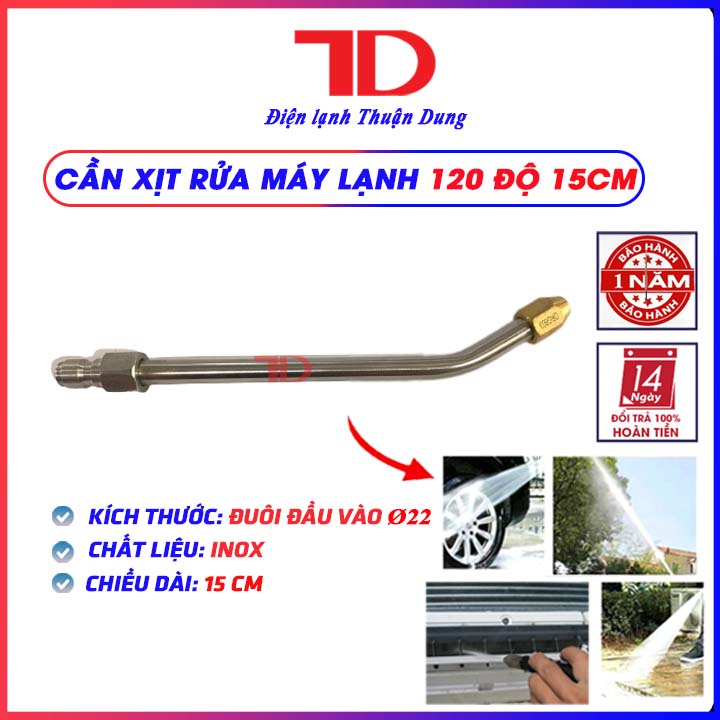 Béc xịt rửa máy lạnh điều hòa tay bóp, hàng chính hãng - Điện Lạnh Thuận Dung
