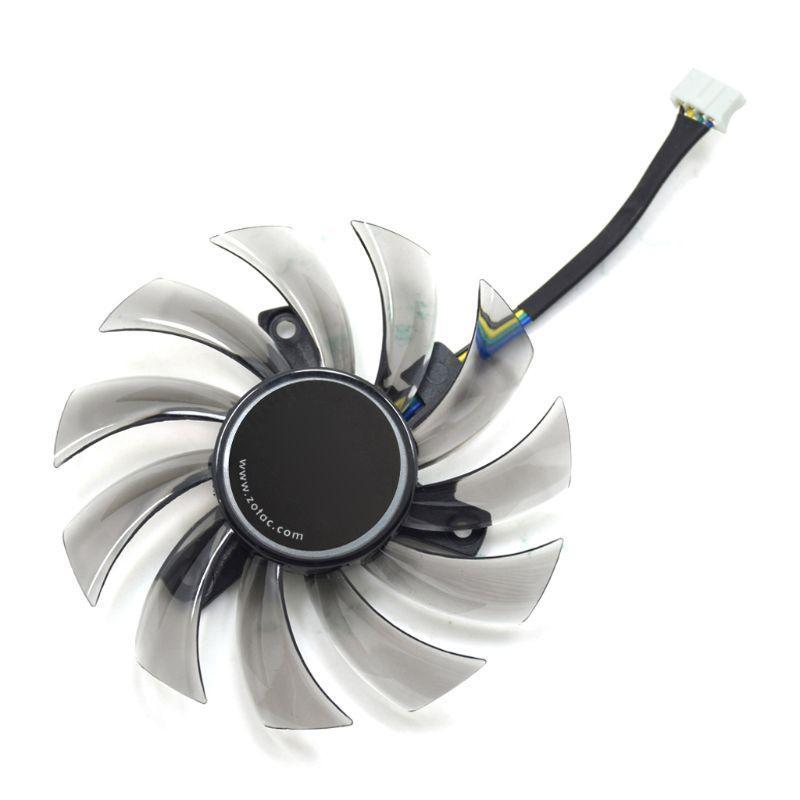 Set 2 Thẻ Quạt Tản Nhiệt Đồ Họa VGA GA81S2U 4Pin 12V 0.35A 75mm