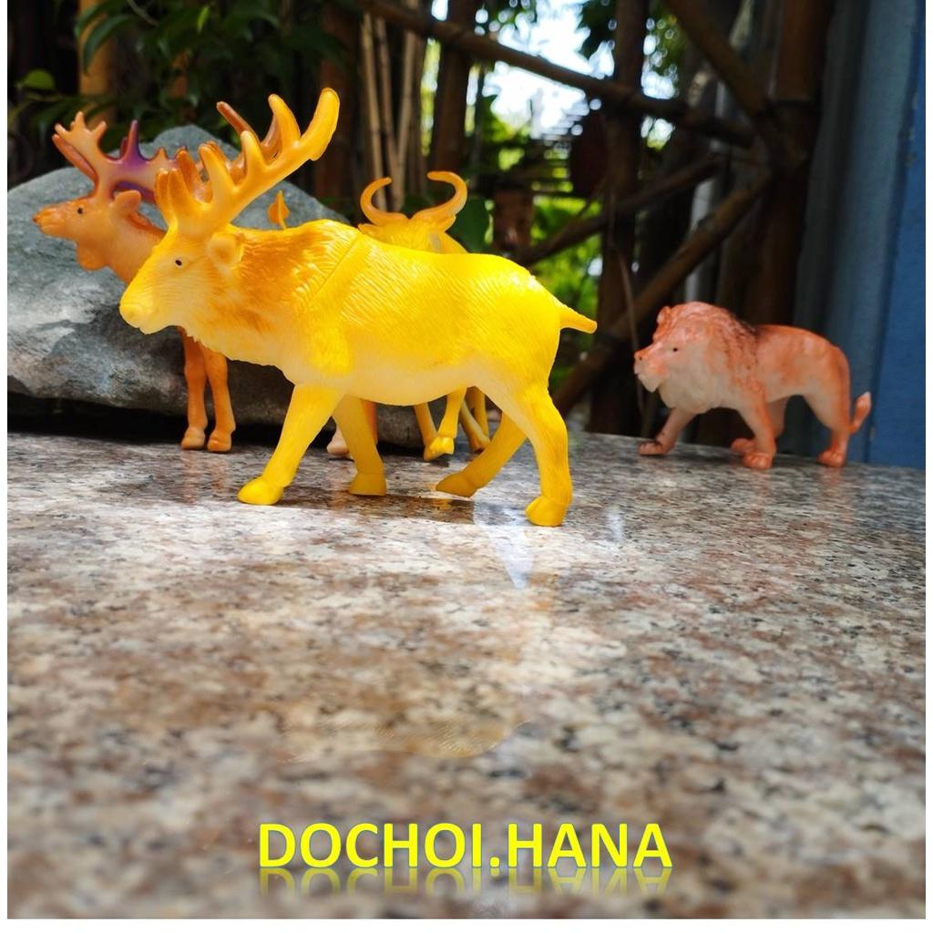 Đồ Chơi Mô Hình Thú Rừng , Bộ 10 con, màu sắc đẹp, Bé yêu rất thích .