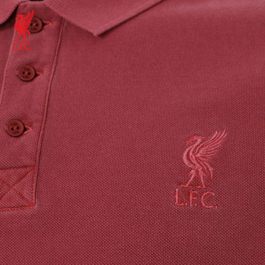 Áo thun polo tay ngắn thể thao nam LFC INT LAUNDERED POLO - RED - A15526