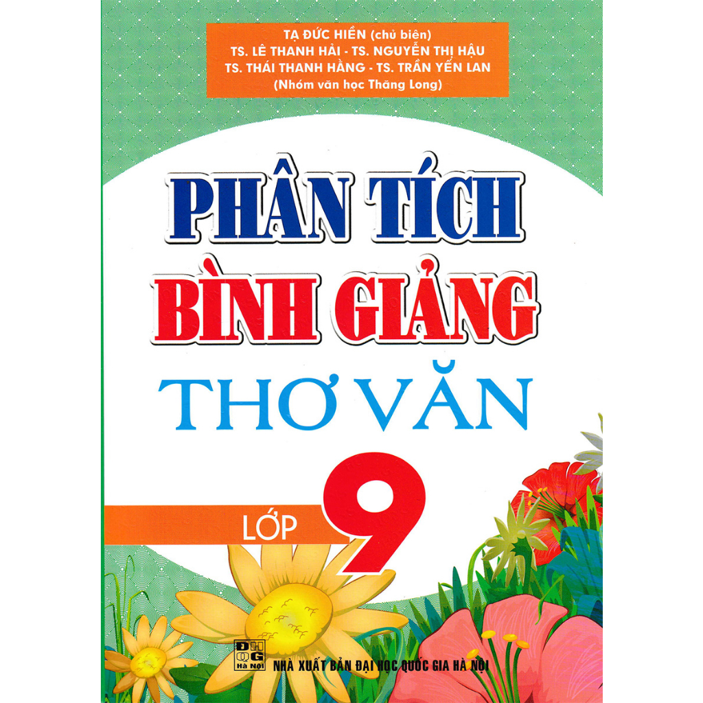 Sách - Phân tích Bình giảng Thơ văn lớp 9