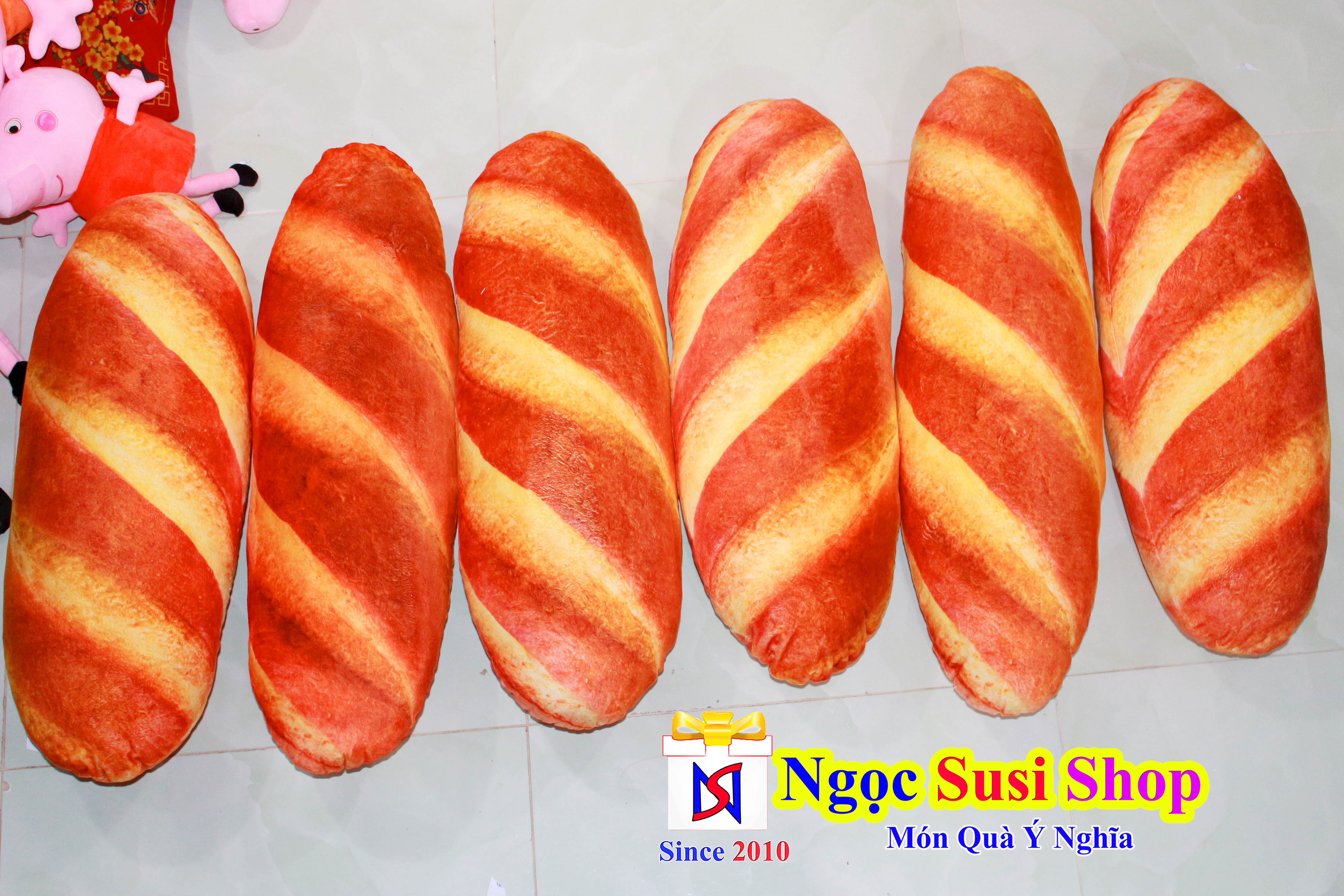 GỐI ÔM BÁNH MÌ 3D SIÊU DÀI SIÊU TO SIÊU MỊN - SIÊU ĐẸP