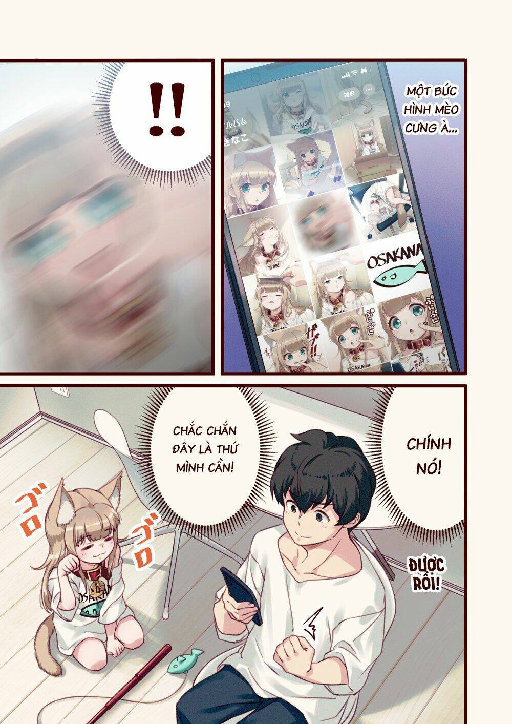 uchi ni neko ga yattekita! chapter 6 4