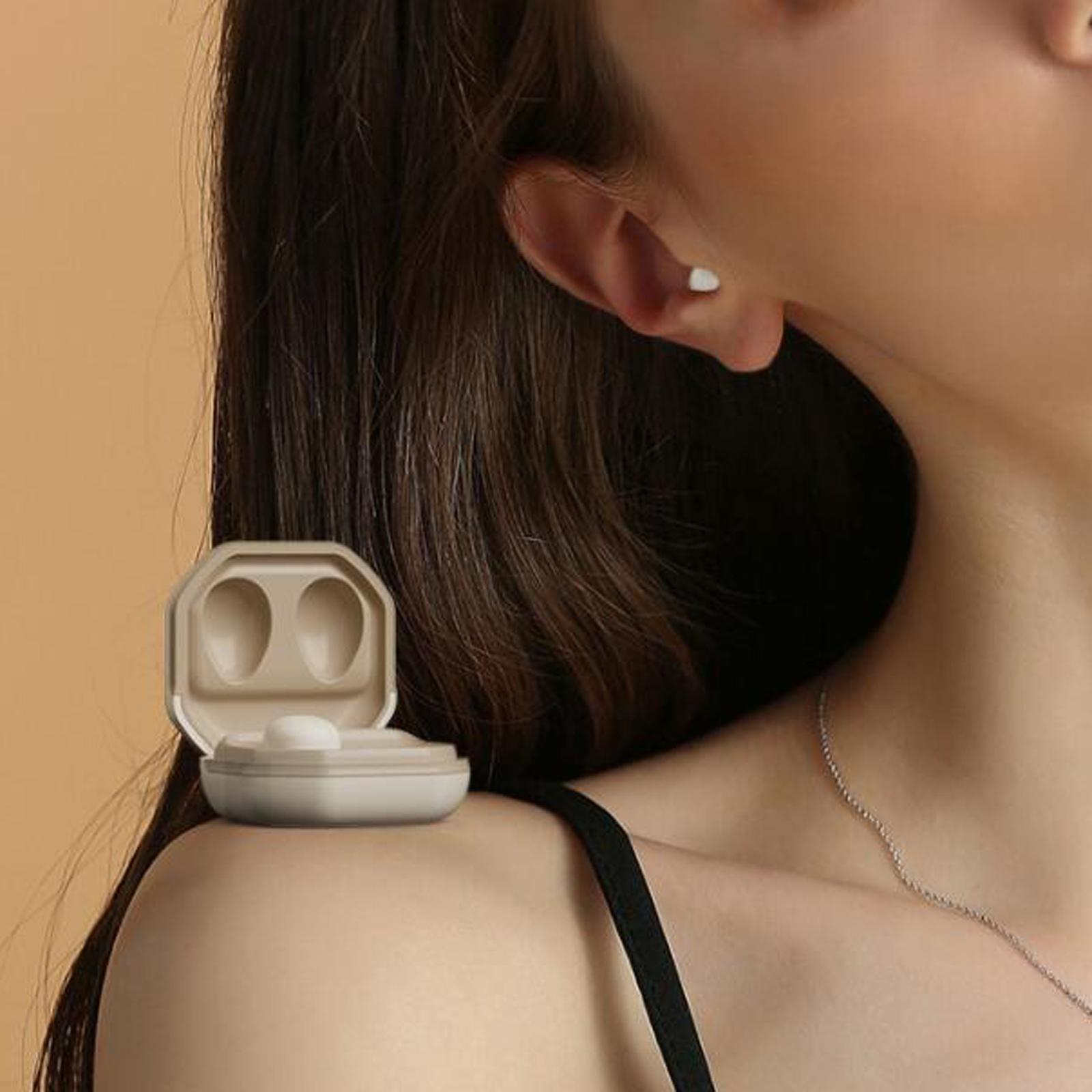 Invisible Wireless Earbuds Noise Cancelling Low Latency for Running Sleeping