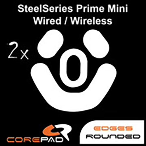 Feet chuột PTFE Corepad Skatez SteelSeries Prime Mini Wired / Prime Mini Wireless - 2 Bộ - Hàng Chính Hãng