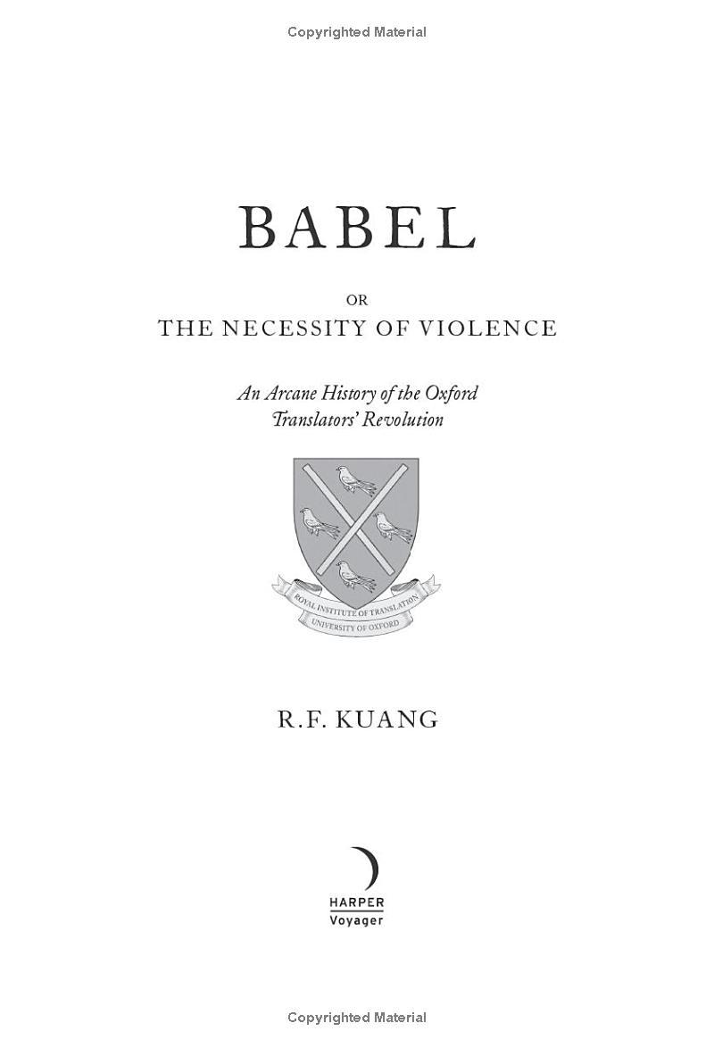 Sách ngoại văn: Babel