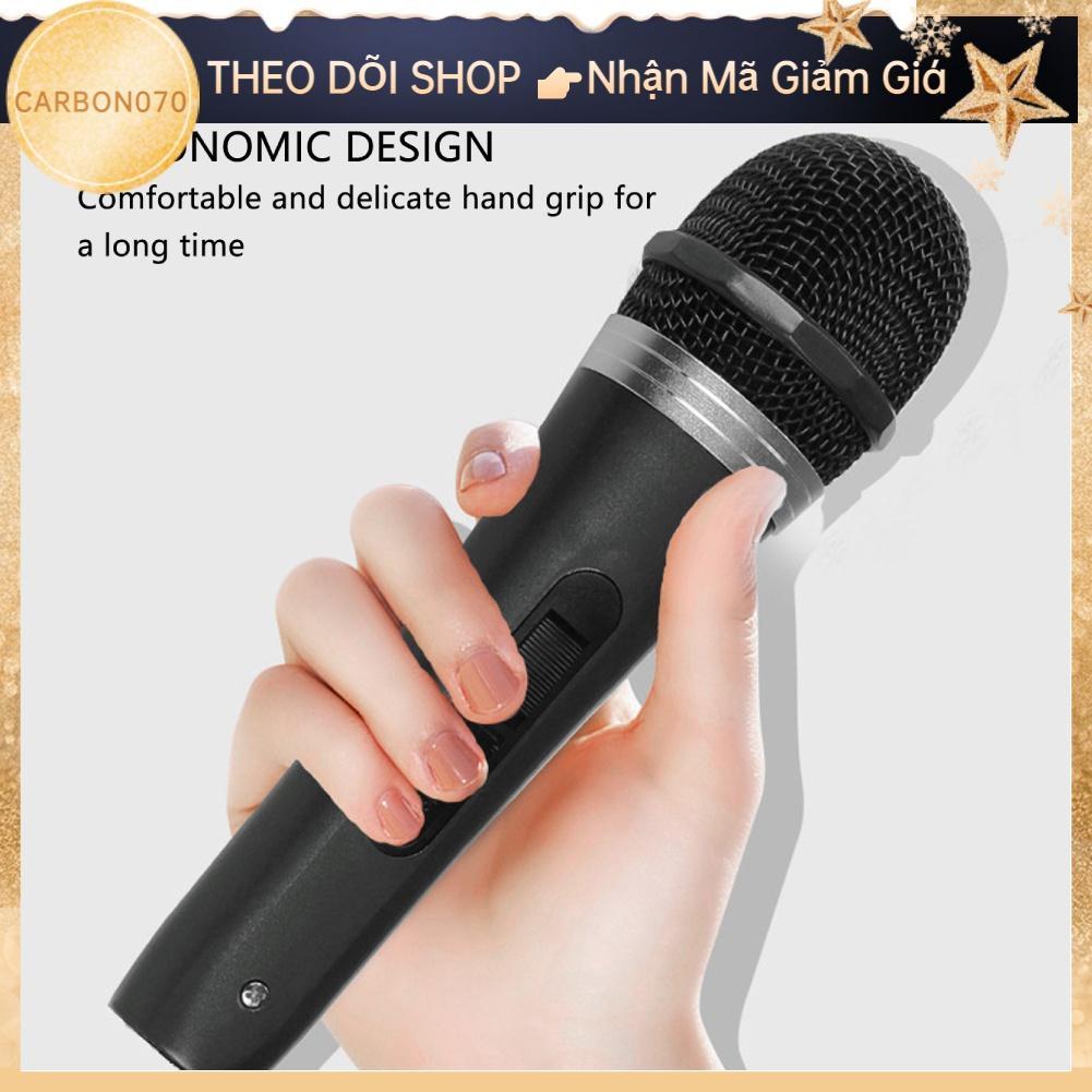 Micro hát Karaoke Cầm Tay 6.5mm Có Dây 3M Cho Loa Khuếch Đại Âm Thanh
