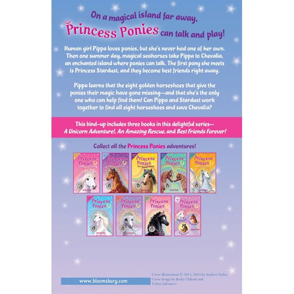 Princess Ponies Bind-up Books 4-6