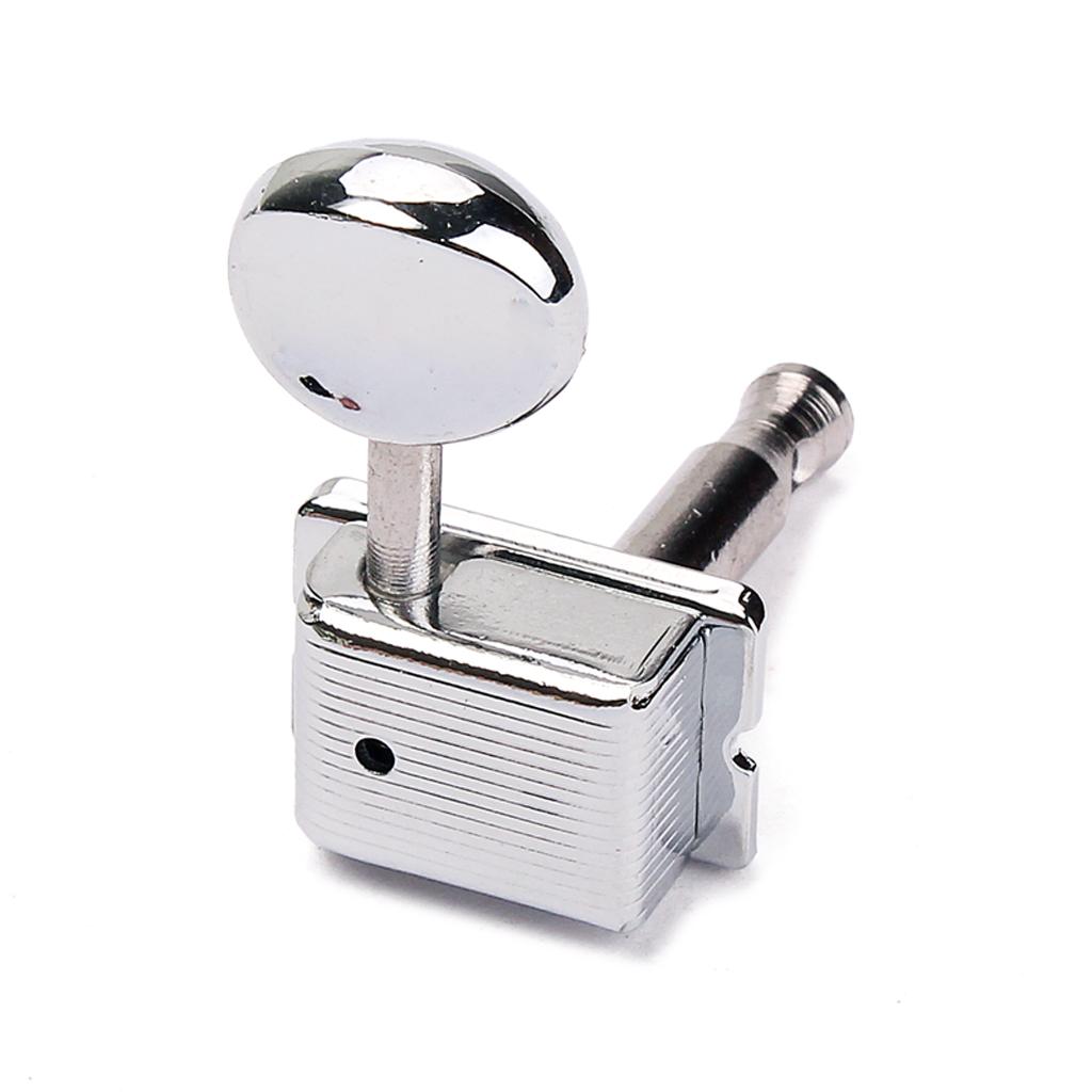 Đàn Guitar Chỉnh Âm Máy Đầu Chỉnh Chốt Phím Bộ 6R cho Strat Stratocaster Tele TELECASTER Điện Phần Guitar