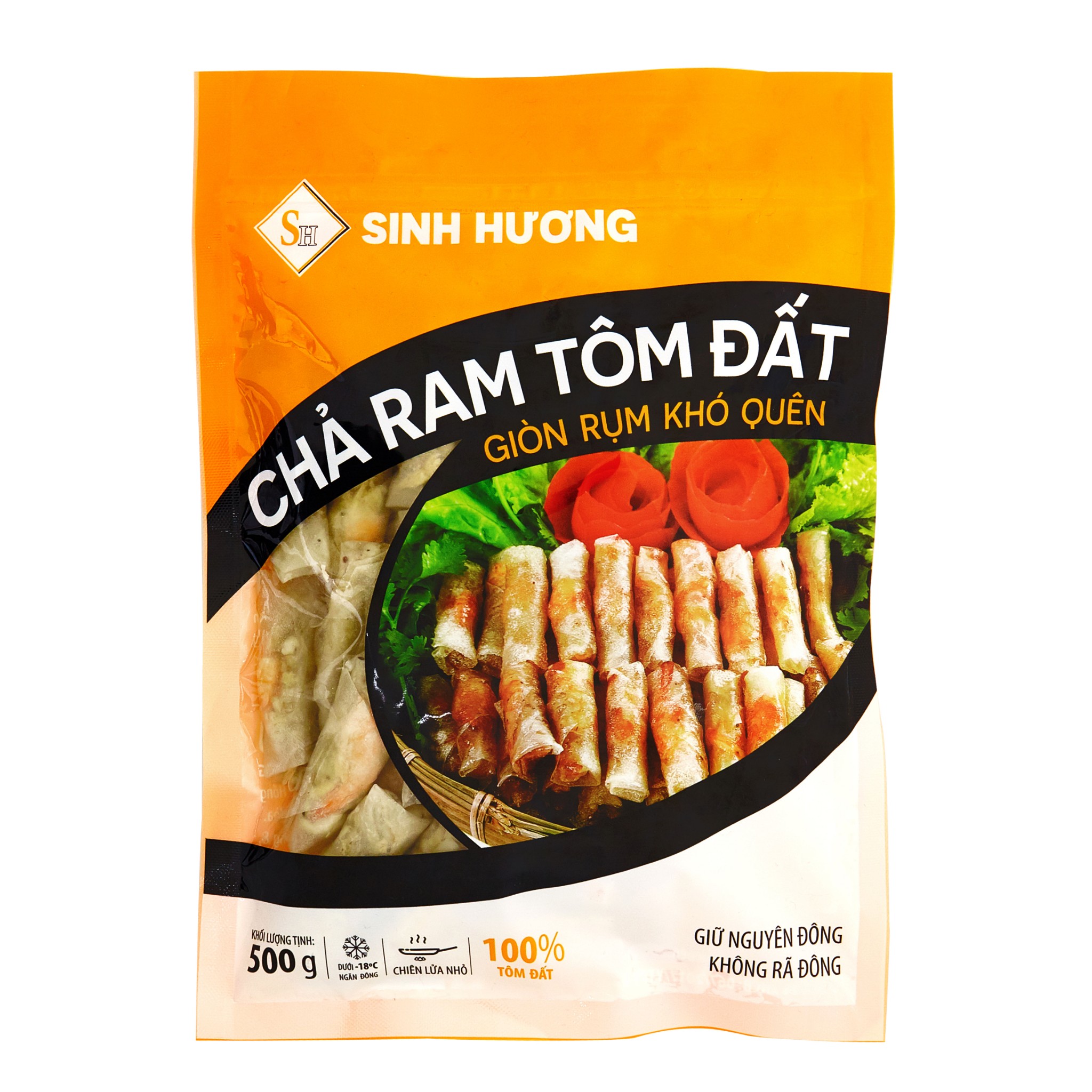 Chỉ Giao Hcm] - Chả Ram Tôm Đất Sinh Hương - Bình Định (Bịch 500G) | Tiki