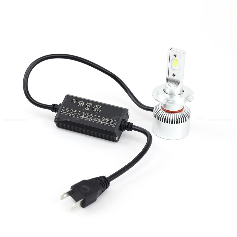 Combo 2 Bóng Đèn Led HLT OSRAM H7 64215DWS 24V 18W