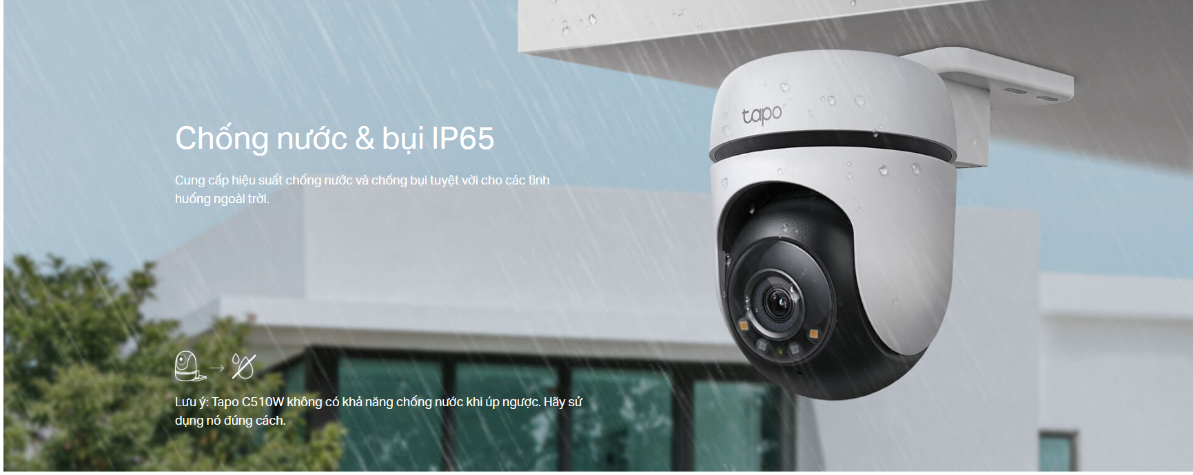 CAMERA WIFI NGOÀI TRỜI TAPO C510W 3MP - ĐÈN TRỢ SÁNG MÀU ĐÊM, ĐÀM THOẠI, THEO DÕI CHUYỂN ĐỘNG, CẢNH BÁO ĐÈN VÀ CÒI