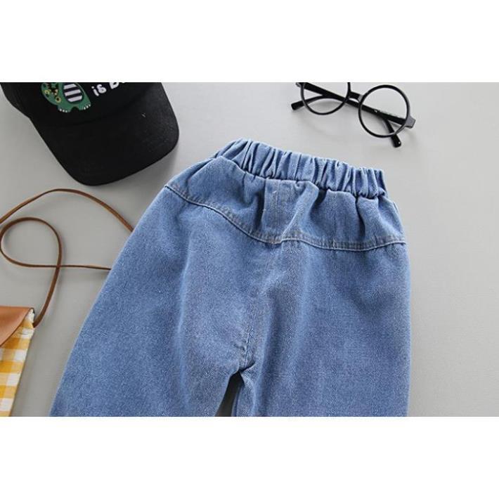 IQJ3 Size80-120 (6-21kg) Quần Jean cho bé Freeship Hàng Quảng Châu Thời trang trẻ em