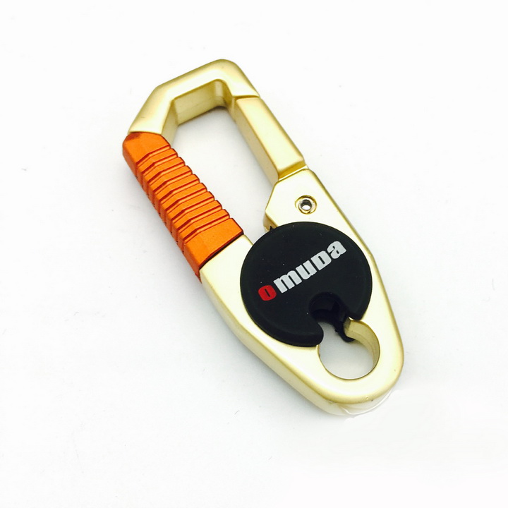 Móc khóa Omuda đa năng 3747 Màu đồng viền cam