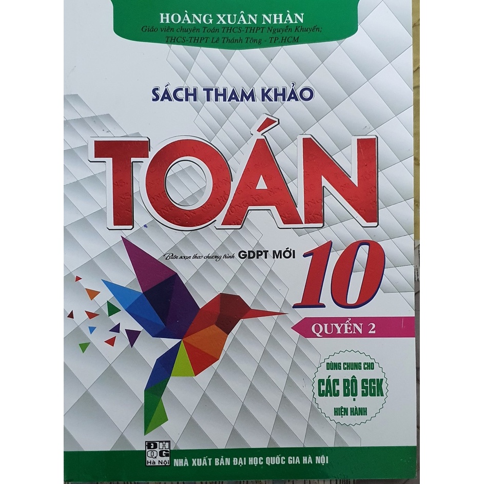 Sách Tham Khảo Toán Lớp 10 Quyển 2
