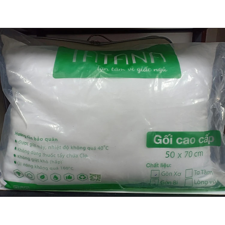 Combo 2 Gối Nằm Gòn TATANA Cao Cấp