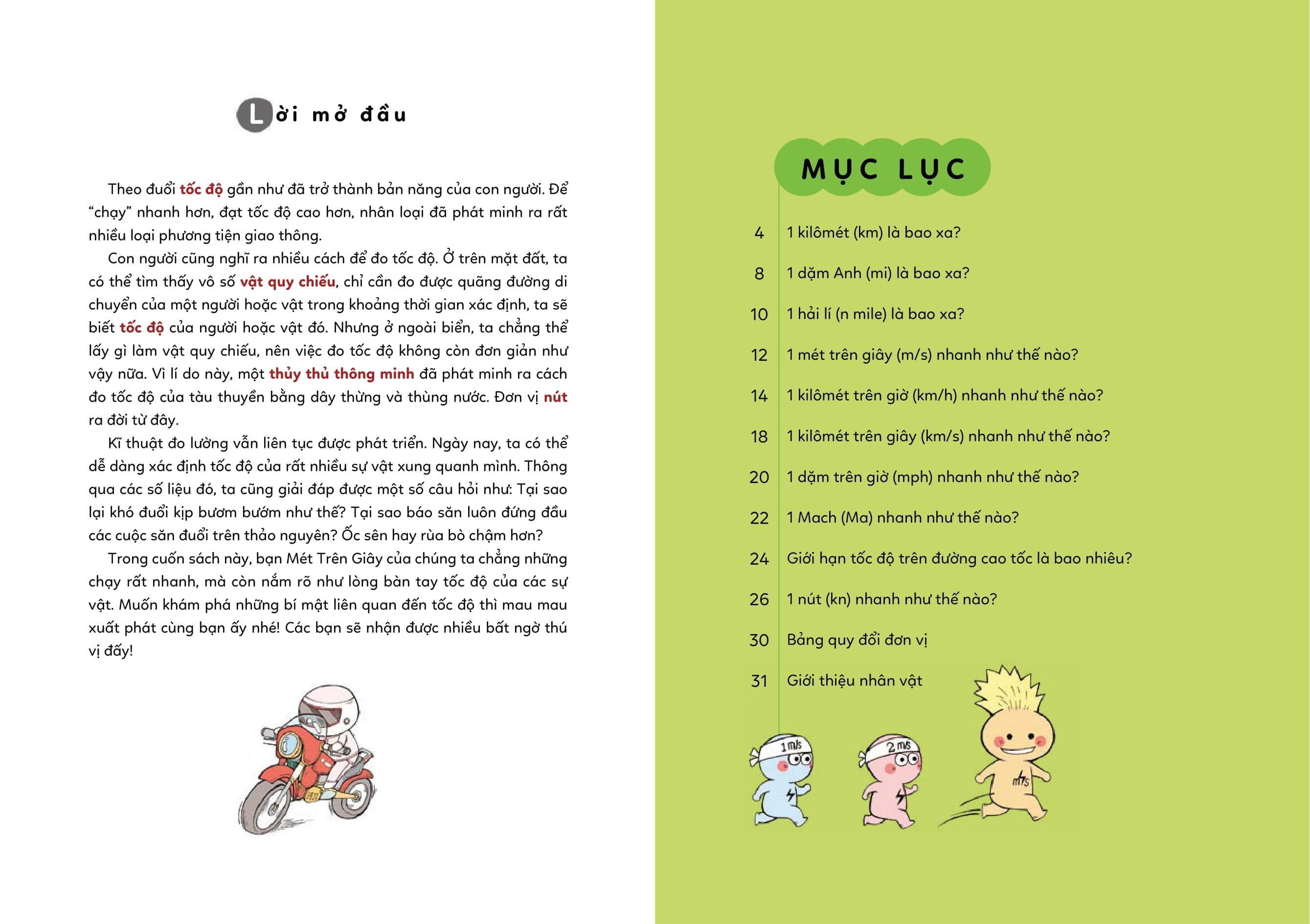 Giỏi Đo Lường, Giỏi Toán Học - 1 Mét Trên Giây Là Bao Nhiêu?
