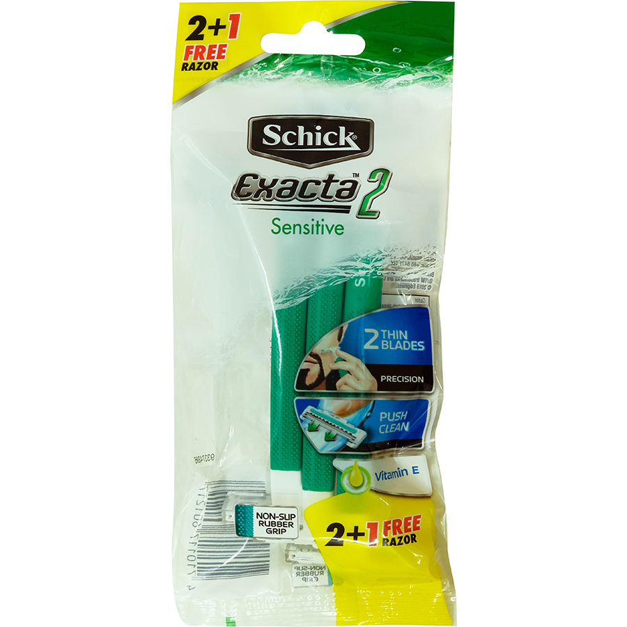 Gói 3 Cây Dao Cạo Schick Execta2 - 100370026 - 4710117601217