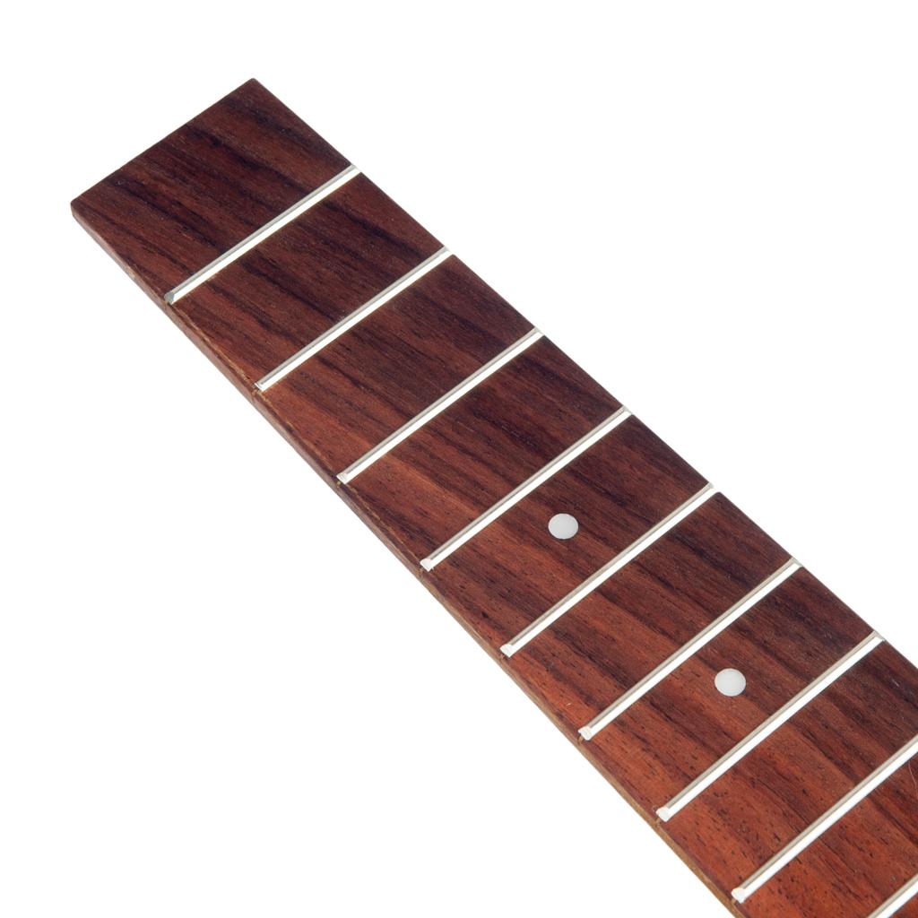 Gỗ Đàn Ukulele Ván Trượt Ngón Tay Fretboard cho 23 ''Tenor Ukulele Uke TỰ LÀM Các Bộ Phận