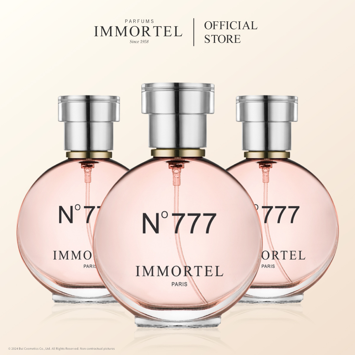 Nước Hoa Nữ IMMORTEL N°777 - Eau de Parfum 60mL Nhập Khẩu Chính Hãng Pháp