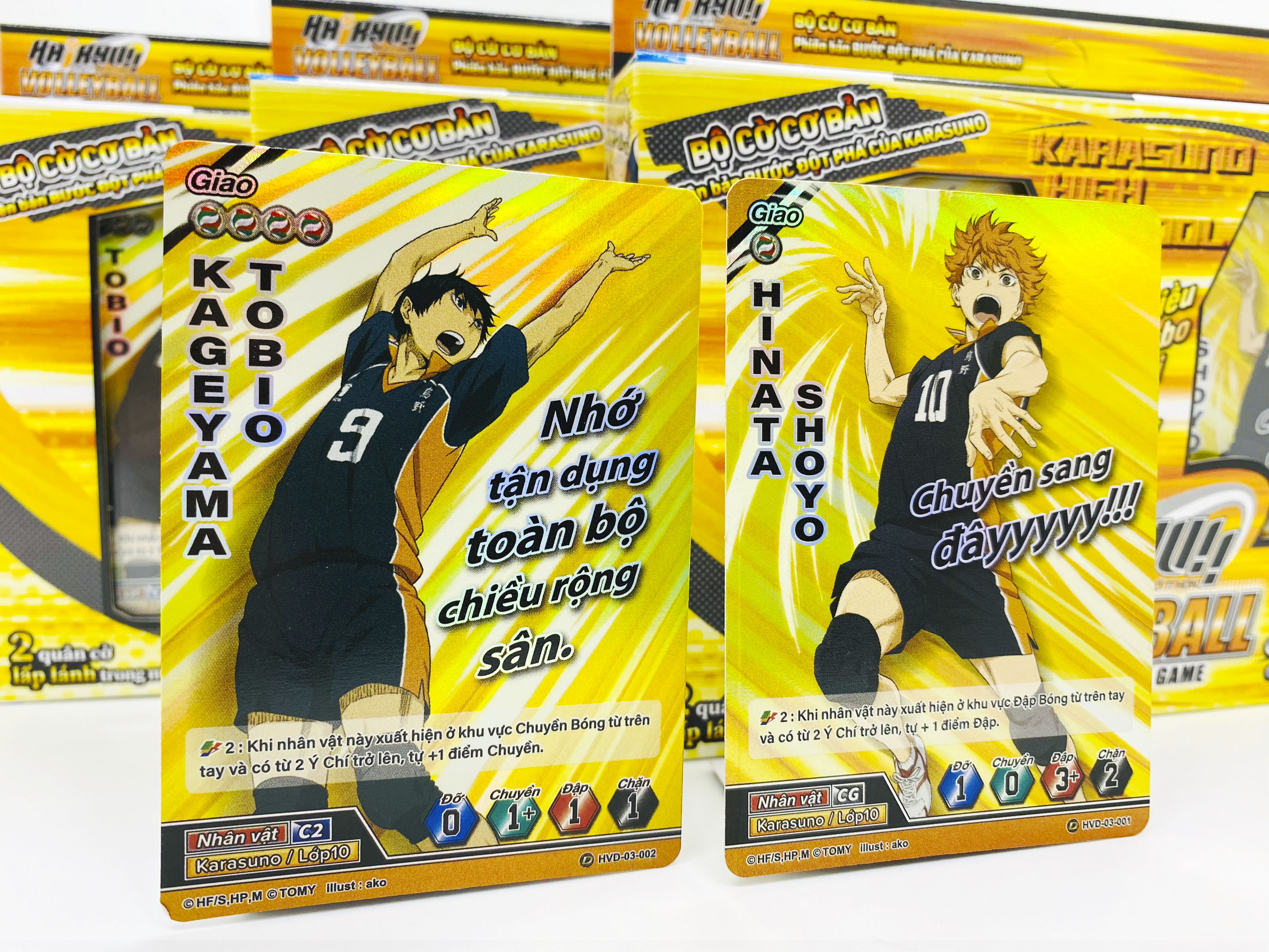 Bộ cờ cơ bản HVD-03 - Bộ cờ bóng chuyền HAIKYU - 41 Quân cờ