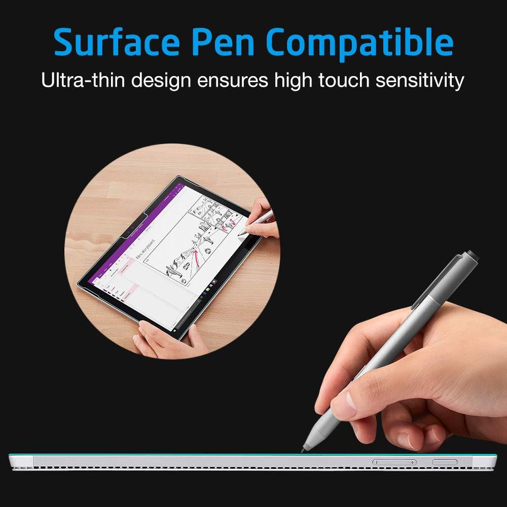 Bộ kính cường lực + dán lưng Surface Pro 4,5,6,7 chính hãng JRC