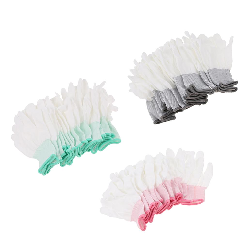 10 Cặp Găng Tay Chống Tĩnh điện An Toàn ESD Găng Tay Làm Việc điện Tử