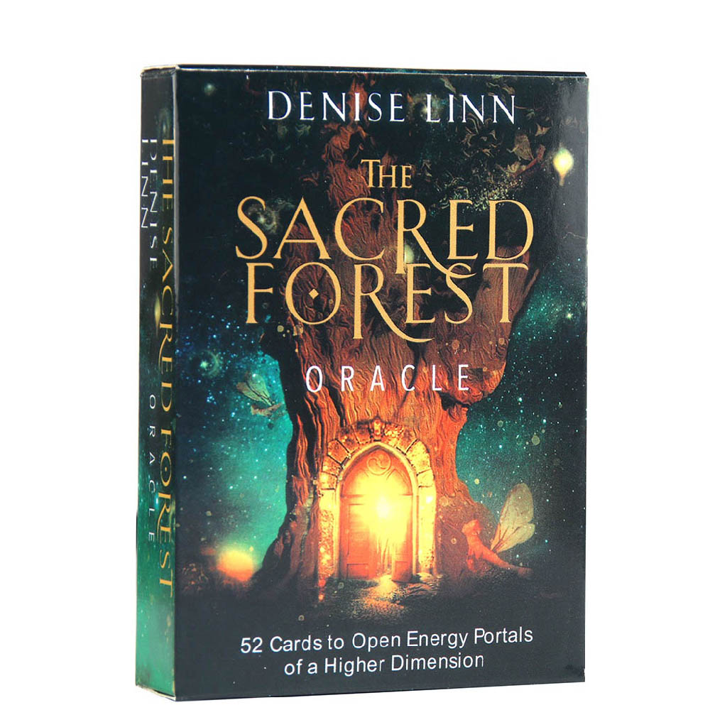 Bộ Bài The Sacred Forest Oracle 52 Lá Bài Tặng Đá Thanh Tẩy