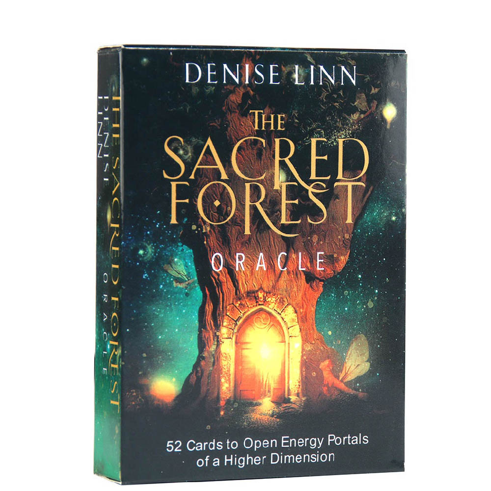 Bộ Bài The Sacred Forest Oracle 52 Lá Bài  Đá Thanh Tẩy