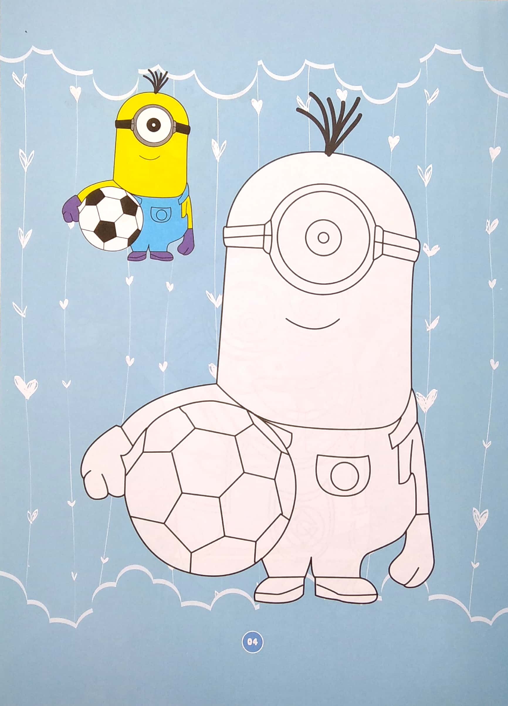 Combo Bé Tô Màu - Mùa Hè Của Minion _ABB