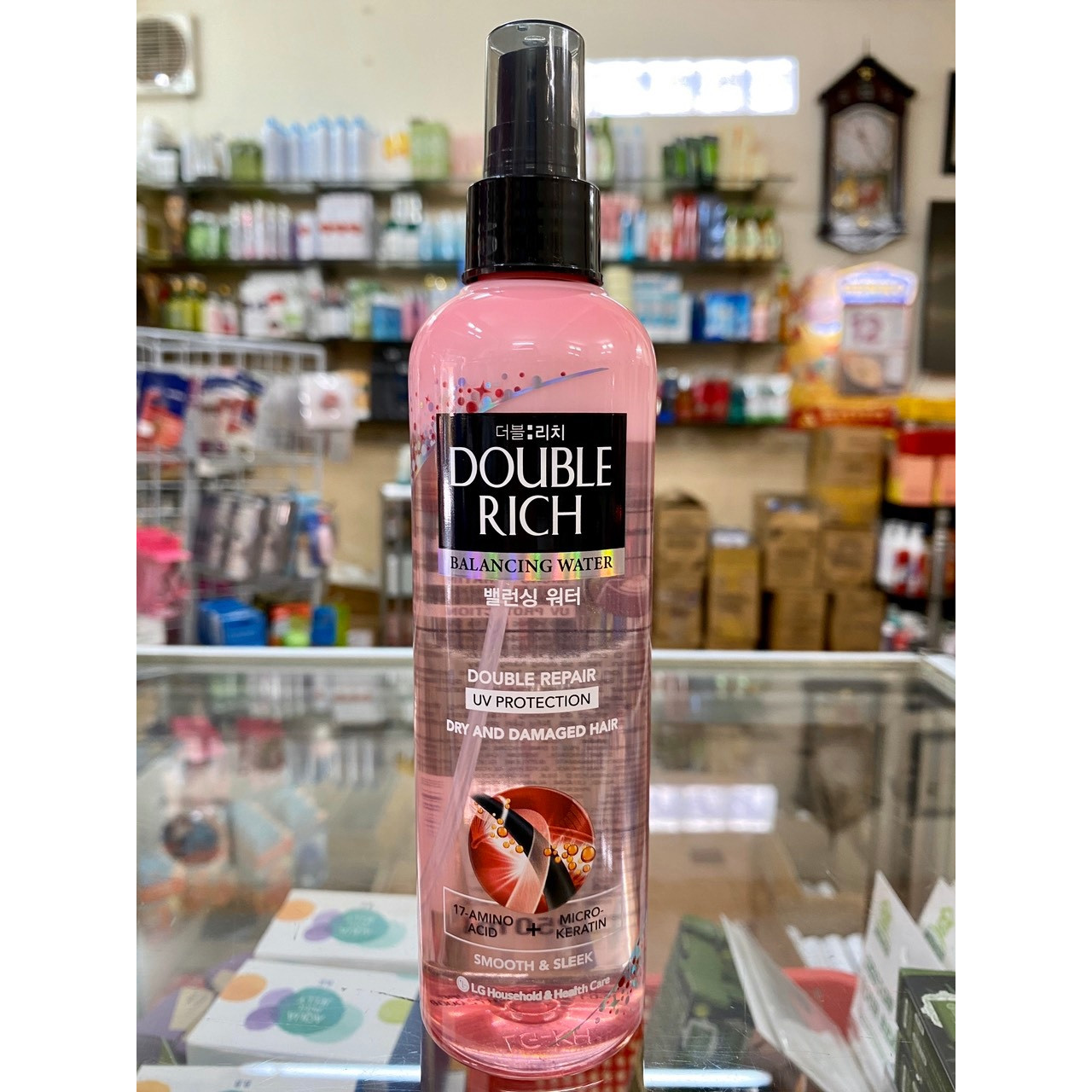 XỊT DƯỠNG DOUBLE RICH 250ML CHĂM SÓC TÓC HƯ TỔN - CHAI HỒNG