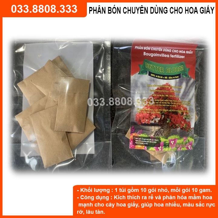 Phân Bón Chuyên Dùng Cho Hoa Giấy Kích Thích Ra Rễ Nảy Chồi