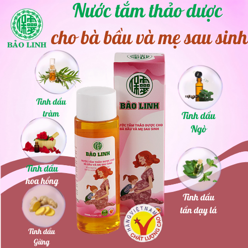 Nước Tắm Thảo Dược Cho Bà Bầu Và Mẹ Sau Sinh Bảo Linh,chiết xuất thảo dược,dùng siêu tiết kiệm