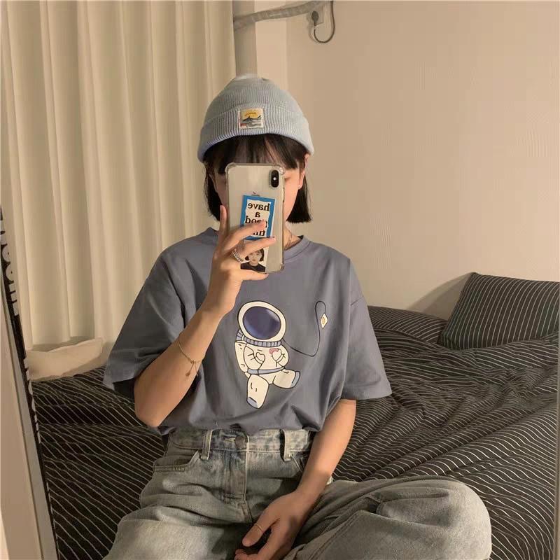 Áo Thun Tay Lỡ ATRO Phi Hành Gia Unisex G-A07